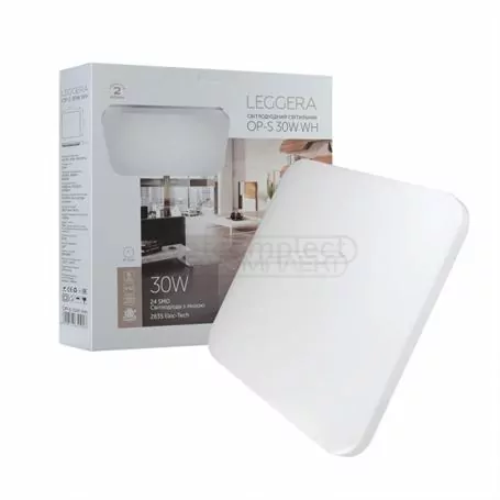 Cвітильник  cвітлодіодний СВЕТКОМПЛЕКТ  LEGGERA  OP-S 30W WH 4500K