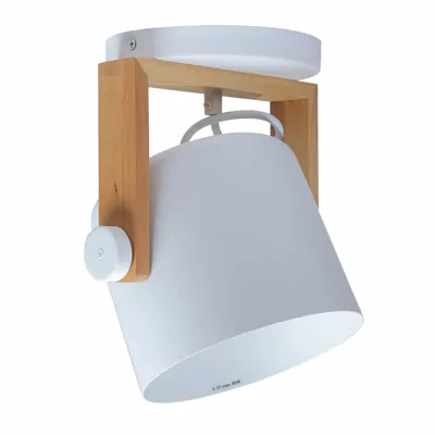 Бра LOFT WLC 160 E27 1x40W WD/WH Білий