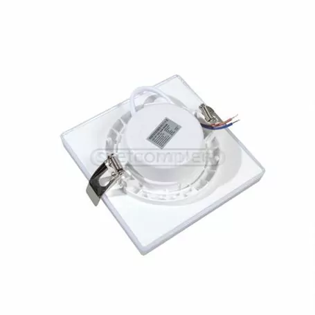 Світильник світлодіодний СВЕТКОМПЛЕКТ LED RT 02S 12W 4500K Білий 85-265V  120x120мм