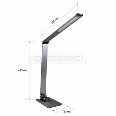 Настільна лампа LED СВЕТКОМПЛЕКТ  LED TB 009 Charge 9W DG