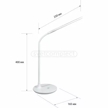 Настільна лампа LED СВЕТКОМПЛЕКТ  LED TB 011 6W  X-Charge + 5W WH