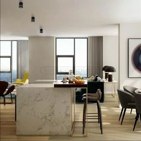 Світильник точковий накладний СВЕТКОМПЛЕКТLED AL 2L 12W BK 4500K