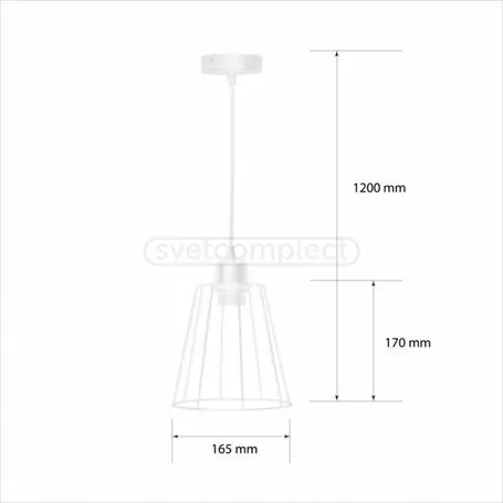 Подвес сетка СВЕТКОМПЛЕКТ LOFT 1617 WH