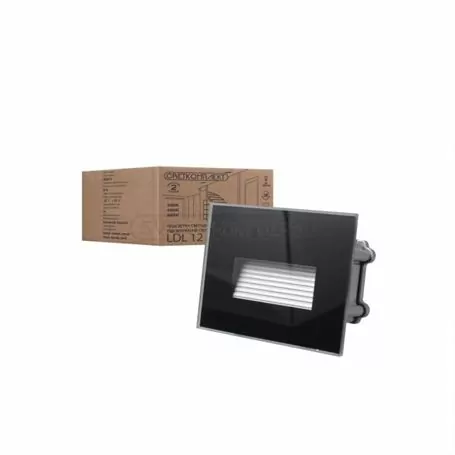 Підсвітка сходів СВЕТКОМПЛЕКТ LDL 12 3W BK