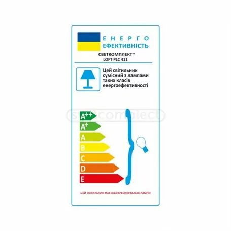Плафон Loft PLC 411Black Плафон Loft PLC 411Black