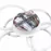 Світильник світлодіодний LED DECO RGB 765 ACR 90W IR RC WH