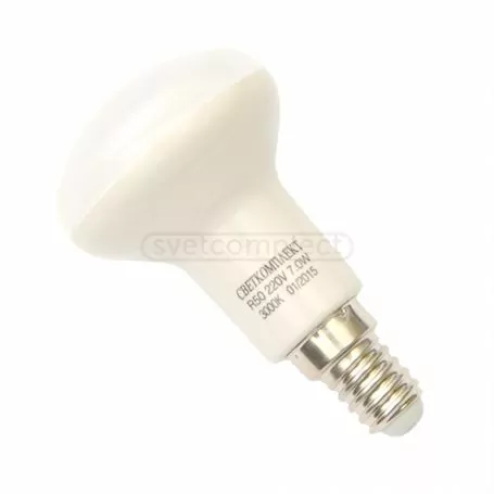 Лампа світлодіодна R50 7W 3000K E14 220V