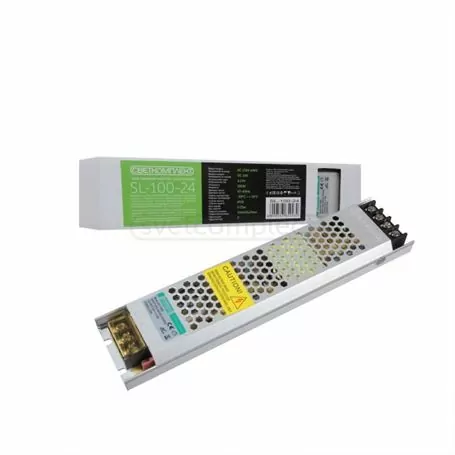 Преобразователь тока СВЕТКОМПЛЕКТ SL-100-24 24V 100W 4,17А