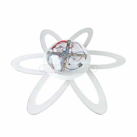 Світильник cвітлодіодний СВЕТКОМПЛЕКТ LED ACR DECO-6FL 144W WH RC