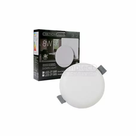 Світильник світлодіодний СВЕТКОМПЛЕКТ LED JT 08R 8W 4500K WH білий