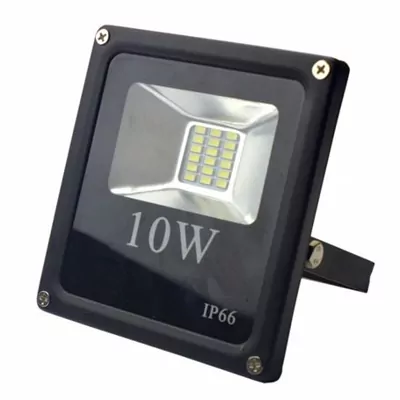 Светодиодный прожектор FLS-10 10W 6500K 220V (черный)