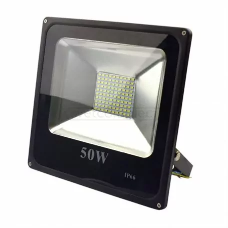Світлодіодний прожектор FLS-50 50W 6500K 220V (чорний) Світлодіодний прожектор FLS-50 50W 6500K 220V (чорний)