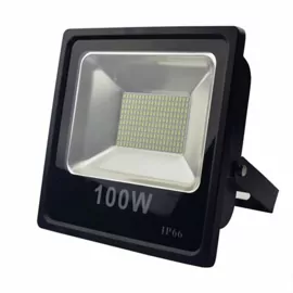 Светодиодный прожектор FLS-100 100W 6500K 220V (черный)