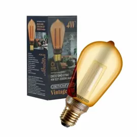 Лампа DECOsmd СВЕТКОМПЛЕКТ ST64 4W E27 2000K Gold