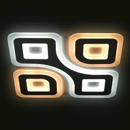 СВІТИЛЬНИК СВІТЛОДІОДНИЙ СВЕТКОМПЛЕКТ LED ACRYLIC 08S 110W RGB WH RC