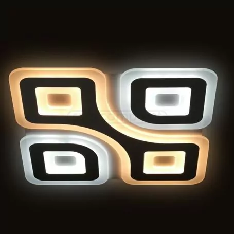 СВІТИЛЬНИК СВІТЛОДІОДНИЙ СВЕТКОМПЛЕКТ LED ACRYLIC 08S 110W RGB WH RC