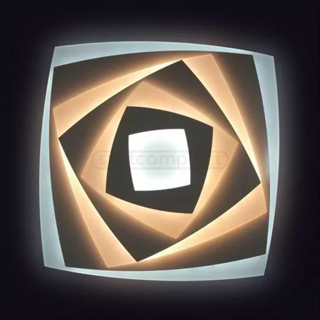 СВІТИЛЬНИК СВІТЛОДІОДНИЙ СВЕТКОМПЛЕКТ LED ACRYLIC 04S 110W RGB WH RC