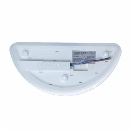 СВІТИЛЬНИК СВІТЛОДІОДНИЙ СВЕТКОМПЛЕКТ LED ML-12 CCT 12W WH 3000/4500/6000К СВІТИЛЬНИК СВІТЛОДІОДНИЙ СВЕТКОМПЛЕКТ LED ML-12 CCT 12W WH 3000/4500/6000К