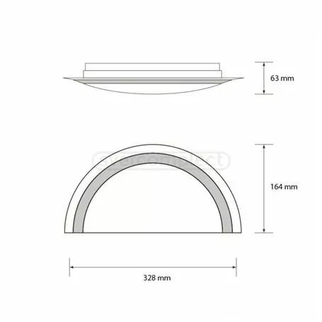 Світильник діодний LEGGERA WL-12 CCT 12W TX 3000/4100/6000K зоряне небо