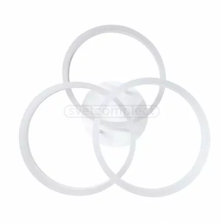 СВІТИЛЬНИК СВІТЛОДІОДНИЙ СВЕТКОМПЛЕКТ LED ACR DECO-3R 75W WH RC З ПУЛЬТОМ ДК