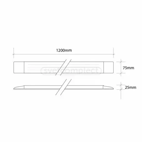 СВІТИЛЬНИК LED СВЕТКОМПЛЕКТ LF-AL 012 36W 4500K IP20
