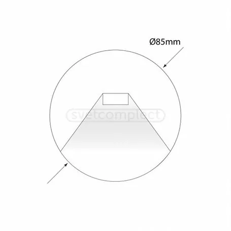 КРИШКА СВІТИЛЬНИКА СВЕТКОМПЛЕКТ COVER ST R2 85 BK КРИШКА СВІТИЛЬНИКА СВЕТКОМПЛЕКТ COVER ST R2 85 BK