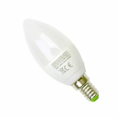 Лампа світлодіодна LED C37 E14 A 5W 3000К