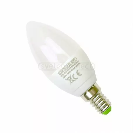 Лампа світлодіодна LED C37 E14 A 5W 3000К