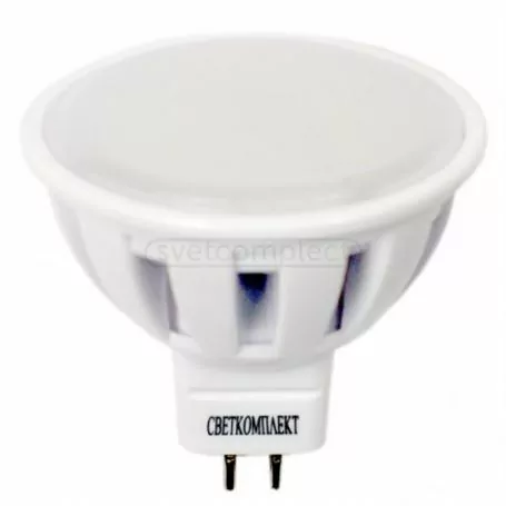 Лампа світлодіодна MR16 A 3.5W 3000K GU5.3 220V