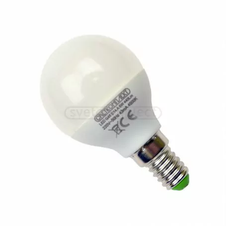 Лампа світлодіодна LED G45 E14 A 5W 4500К