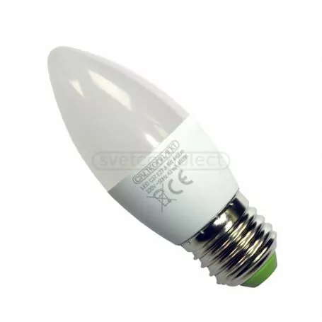 Лампа світлодіодна LED C37 E27 A 5W 4500К
