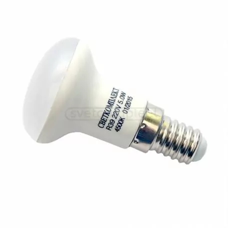 Лампа светодиодная LED R39A E14 5W 4500K 220V