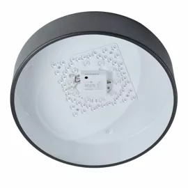 Світильник світлодіодний СВЕТКОМПЛЕКТ PL 400 OP 50W RGB ВК чорний з пультом ДУ