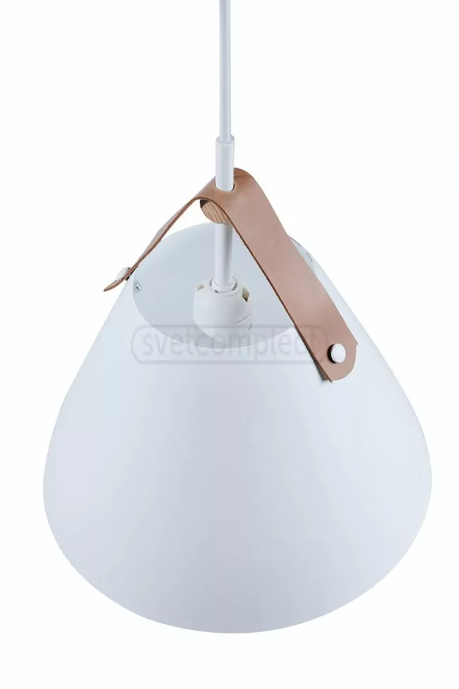 Підвіс DOLYA D-260 LEATHER Е27 1x40W,метал,білий LIGHT SET Підвіс DOLYA D-260 LEATHER Е27 1x40W,метал,білий LIGHT SET
