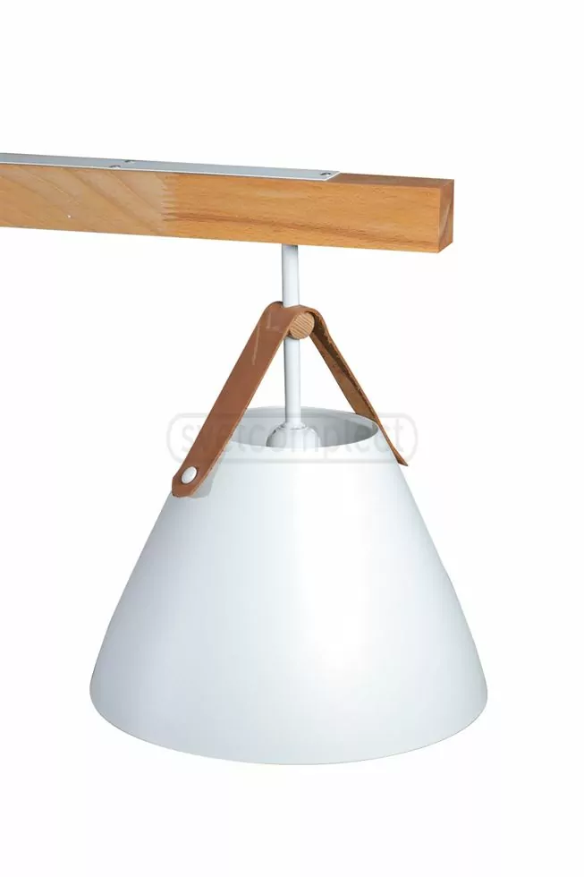Підвіс LOFT RL 1000 D-260 leather WD Е27 3x40W WH білий