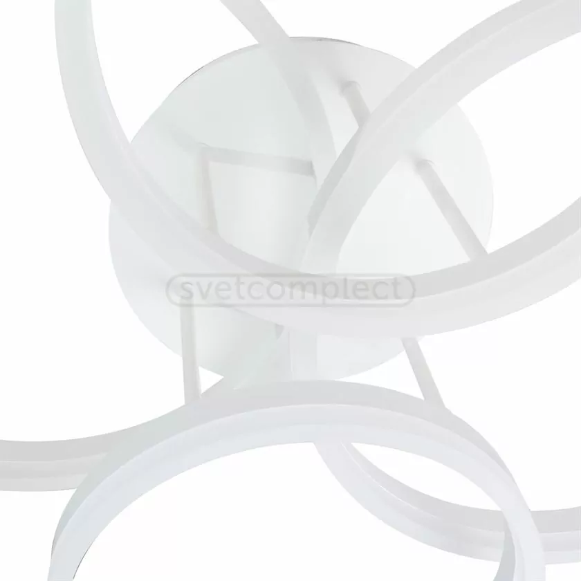 Світильник світлодіодний СВЕТКОМПЛЕКТ LED ACR DECO -4R 118W WH RC Білий з пультом ДУ