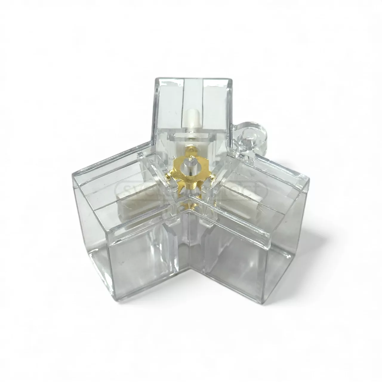 З'єднувач на три виходи SOTA,пластик,прозорий LIGHT SET(для формування в одну систему)