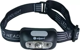 Ліхтар налобний LED SP0304 DPM 250Лм, 1100MAh, пластик, чорн.